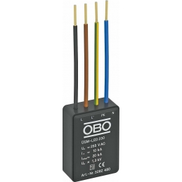 OBO BETTERMAN 5092480 LIMITATORE DI SOVRATENSIONE PER CORPI ILLUMINANTI A LED ÜSM-LED 230