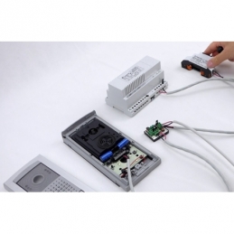 videocitofono monofamiliare a colori farfisa 2 fili cablaggio facile zh1252aglew