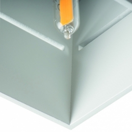 cubo luce diretta led g9 bianco metallo kanlux 27025 asil