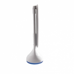 lampada da tavolo led multifunzione bianca 7w dimmerabile con Calendario Temperatura Orologio kanlux 26491