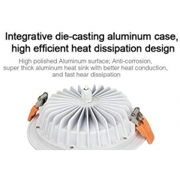 Plafoniera da Incasso 15W RGB+CCT IP54 Faretto LED Milight FUT069 2389