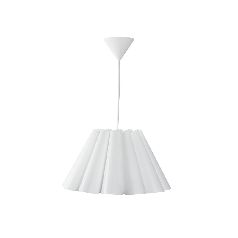 lampada a sospensione lampadario design moderno bianco e27 kanlux vida 25541
