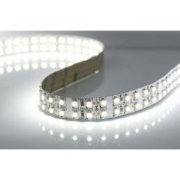 Strisce LED 24V 1200SMD3528 Doppia 96W IP20 Strip 5M 14mm 6000K 0759
