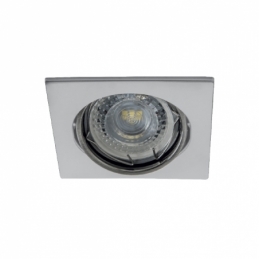 portafaretto da incasso quadrato grigio satinato orientabile kanlux 26734