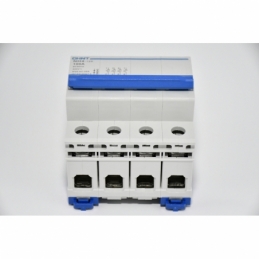 interruttore automatico magnetotermico 4 poli 100A 6ka chint 51416 158096