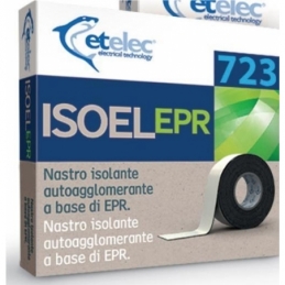 nastro autoagglomerante nero etelec 19x9