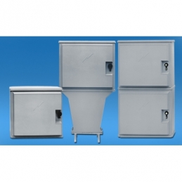 contenitore armadio in vetroresina  per gruppi di misura serie are c ss 700 x 700 sovrapposto OECSY57450K