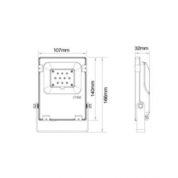 mi ligt faro 10w rgb+cct ip65 futto5 inn2387