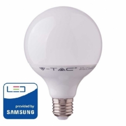 lampadina led  v tac pro vt 288n e27 globo g120 18w Chip Samsung luce naturale