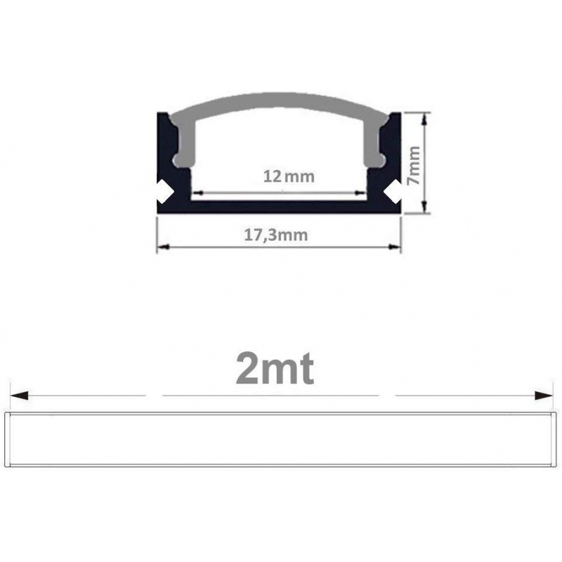 Profili in alluminio modulari componibili cod.748 Profili in alluminio modulari componibili cod.748