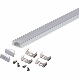 profilo in alluminio cc-32 2 metri cover opaca 1967