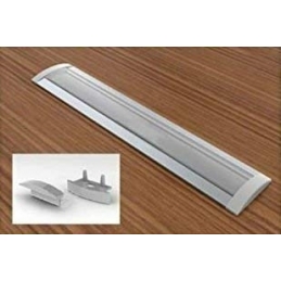 profilo in alluminio da incasso cc31 2 metri cover opaca 2108