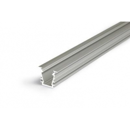 profilo in alluminio deep10 b/u anodizzato 1 metro opaco 5853