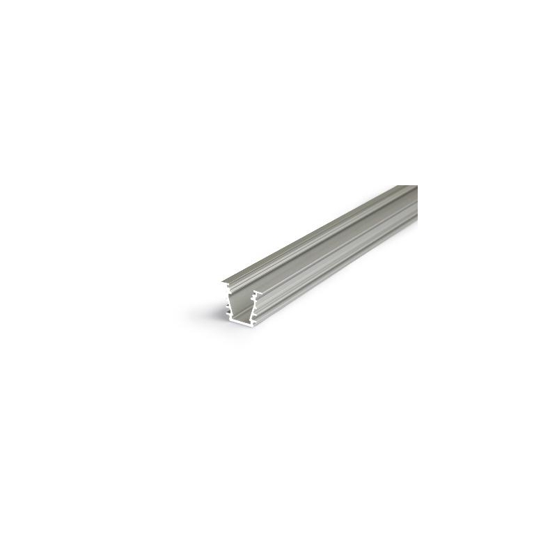 profilo in alluminio deep10 b/u anodizzato 1 metro opaco 5853