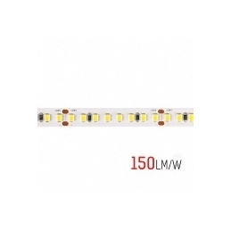 strip led 60w 800smd2835 h. e. ra80 150lm/w ip20 24v 3000k luce calda 2581