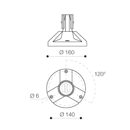 mareco piastra di montaggio basamento MAO1480000N