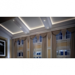 Strip led serie cct 90w luce variabile da 2700k a 6000k cri90 18w a metro  24v ip20 pcb 10mm bobina da 1200 smd 2216  2543