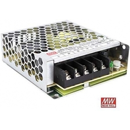 alimentatore mean well  lrs 35 24 potenza max 36w dc 12v ip20 trasformatore per led 1989