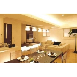 5 cri90 10w al metro ip20 24v 3000k luce calda 2400