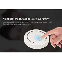 mi light telecomando tondo da muro per prodotti monocolore