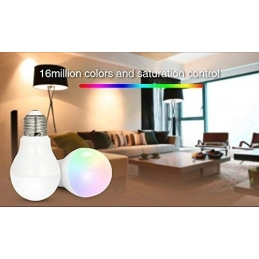 mi light smart led lampadina e27 6w 550lm rgb+cct fut014 wifi 2.4ghz  2786