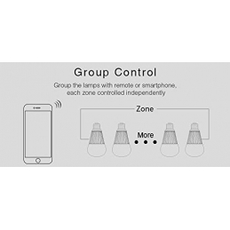 mi light smart led lampadina e27 9w 850lm rgb+cct fut012 wifi 2.4ghz  2785