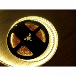 strip led serie h e 130w luce calda striscia led ultra luminosa 23.9w al metro 24v ip20 pcb 10mm bobina da 800 smd 2835 2633