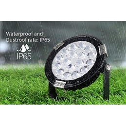 mi light futc02 faretto da giardino con picchetto led 9w rgb+cct 2700k  6500k 220v ip66 2435