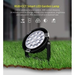 mi light futc02 faretto da giardino con picchetto led 9w rgb+cct 2700k  6500k 220v ip66 2435