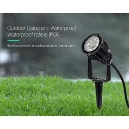mi light futc04 faretto da giardino con picchetto led 6w  rgb+cct 2700k  6500k 220v ip66 3373