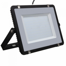 v tac faro led  smd vt 200 superslim chip samsung 200w ip65 luce fredda nero 6400k sku 419