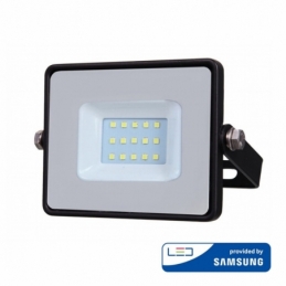 v tac faro led smd vt 30  ultrasottile chip samsung 30w ip65 luce calda colore nero 3000k sku 400