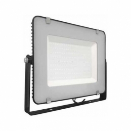 v tac faro led smd vt 150 ultrasottile chip samsung 150w ip65 luce calda colore nero 3000k sku 475