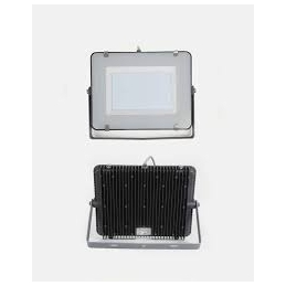 v tac faro led smd vt 150 ultrasottile chip samsung 150w ip65 luce calda colore nero 3000k sku 475