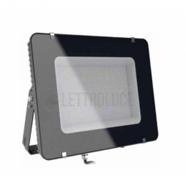 v tac pro vt 405 faro led smd 400w ip65 hing lumes ultrasottile chip samsung colore nero luce fredda 6400k sku 965