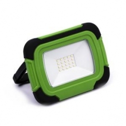 v tac pro vt 10r faretto led smd 10w ricaricabile a batteria con chip samsung luce fredda 6400k sku 503