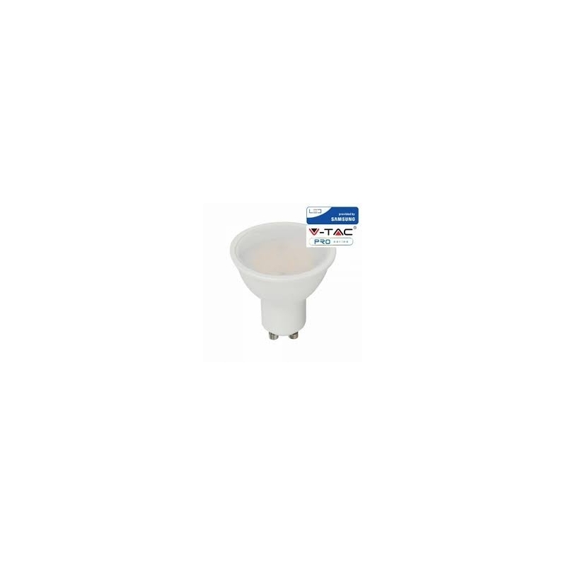 v tac vt 205 faretto spotlight led gu10 5w luce fredda 110° chip samsung sku 203