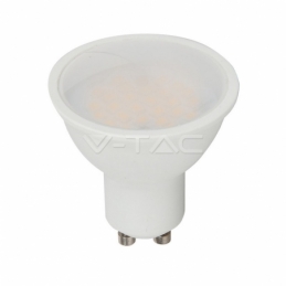v tac vt 205 faretto spotlight led gu10 5w luce calda 110° chip samsung sku 201