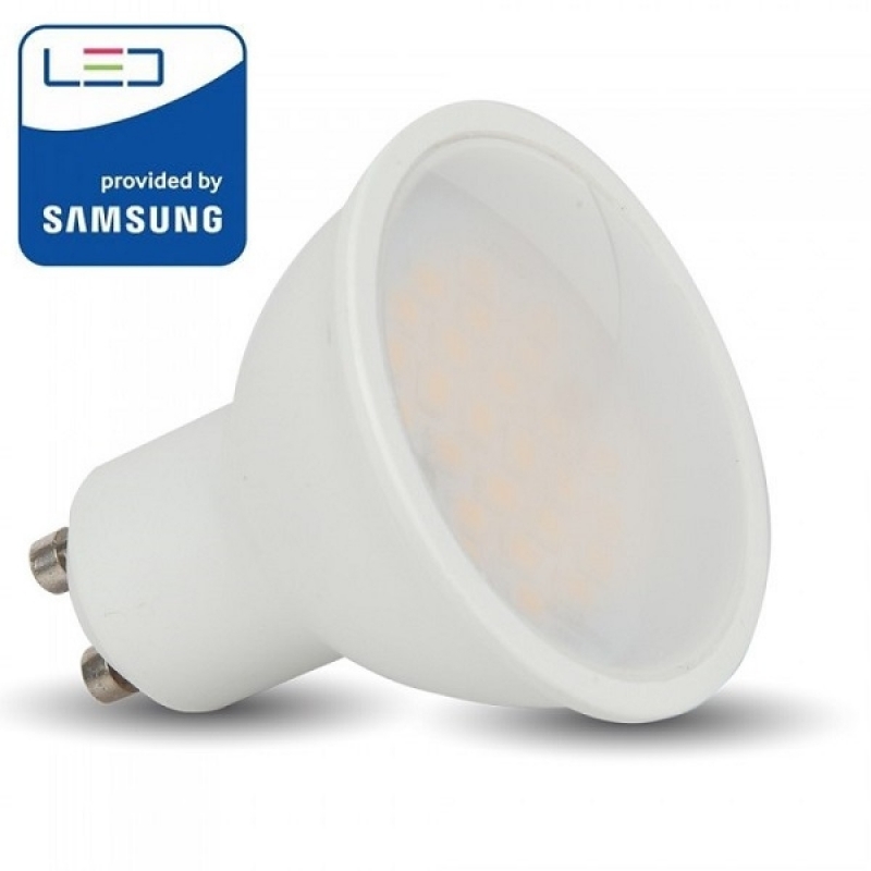 v tac pro vt 271 faretto spotlight led gu10 10w luce naturale110° chip samsung sku 879
