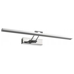 v tac vt 7009 lampada applique da specchio wall light cromata luce calda 120° 600 lumen  8w sku 3984