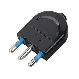 faeg 20601 spina volante nera 2p + t 10 a ip20 250v economica fg20601