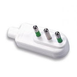 faeg 20515 spina piatta salvaspazio 10a 2p+t bianca fg20515