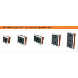 faeg 14354 centralino da incasso con portello 54 moduli bianca fg14354