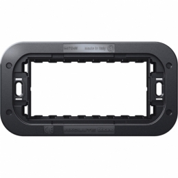 bticino axolute air supporto 4 moduli 4 posti bticino h4704w