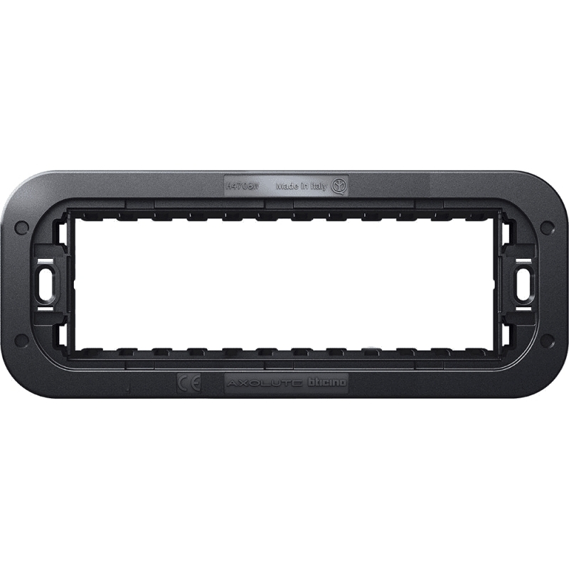 bticino axolute air supporto 6 moduli 6 posti bticino h4706w