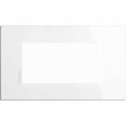 bticino axolute air placca 4 moduli 4 posti bianca bticino hw4804hd
