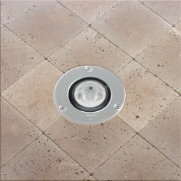 disano faretto calpestabile microfloor  1670 led 6w cld s+l inox disano 53071000