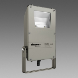 disano faro proiettore rodio 1898 led  129w cld cell graf grigio disano 41492200