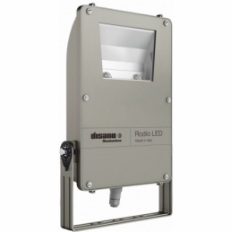 disano rodio  1898 led  196w cld cell grafite grigio ip66 disano 41492300