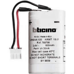 bticino living international pila 1h per emergenza 4 moduli bticino l4384/1